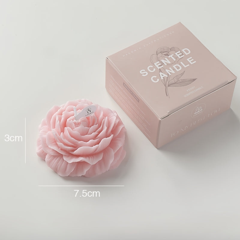Peony Flower Scented Candles