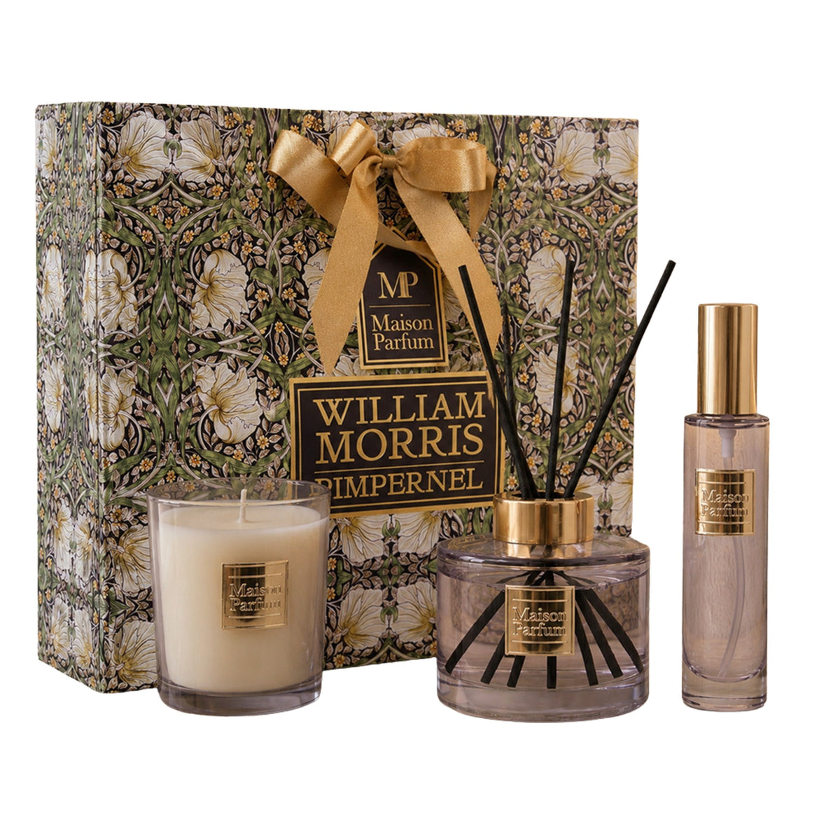 Maison Parfum William Morris Home Fragrance Gift Bag - Pimpernel