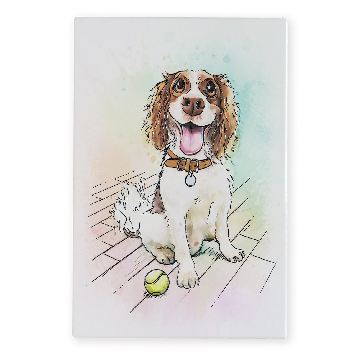 Art of Arora Dogs Ceramic Tiles - Various Breeds