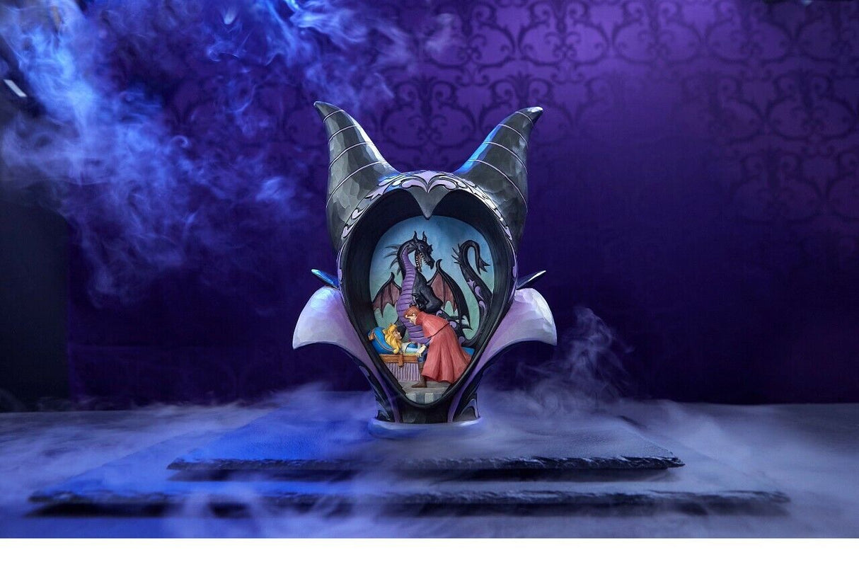 Disney Traditions True Love's Kiss (Maleficent) Diorama Headdress Figurine