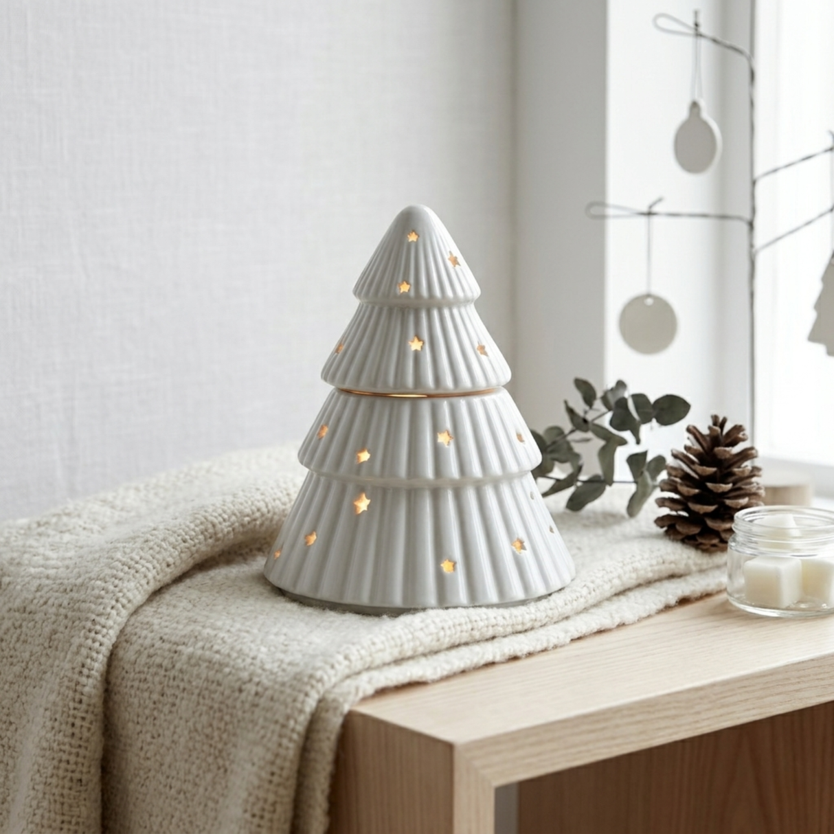 Woodside Home Living Christmas Tree Wax Melt Warmer