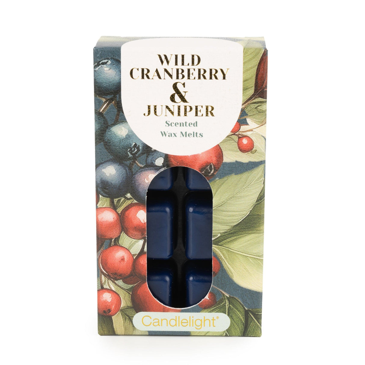 Candlelight 8 Pack Wax Melts - Cranberry & Juniper