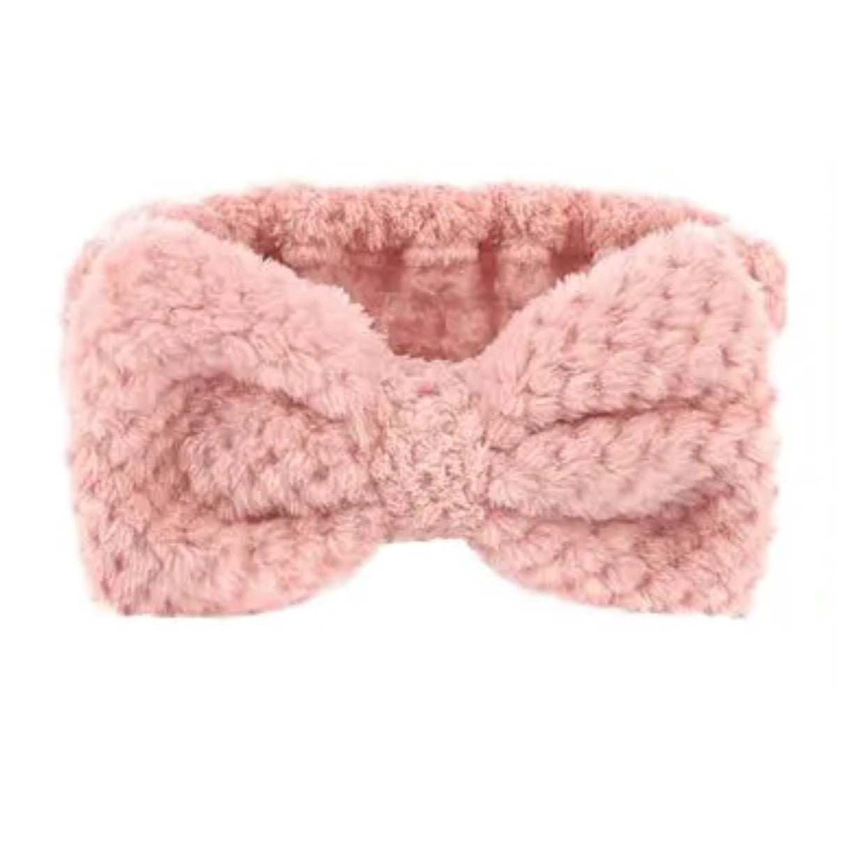 Krystina's Collection Waffle Spa Make Up Headband - Blush Pink