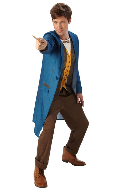 Newt Scamander Fantastic Beasts  Fancy Dress Costume Size XL