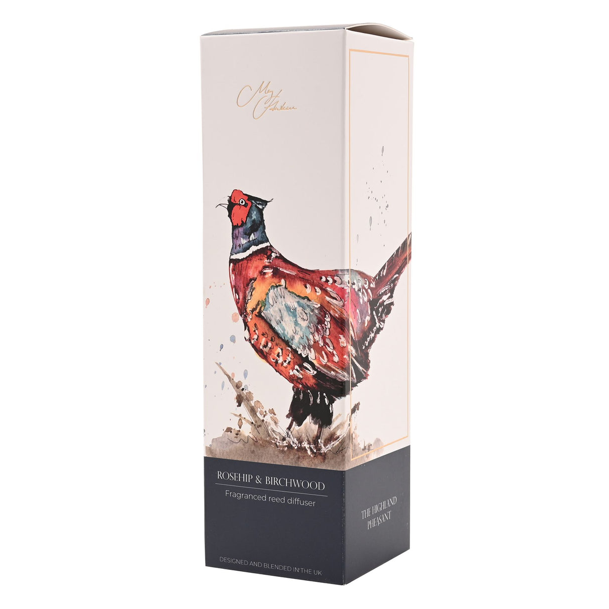 Meg Hawkins Highland Pheasant Reed Diffuser - White Lavender & Chamomile