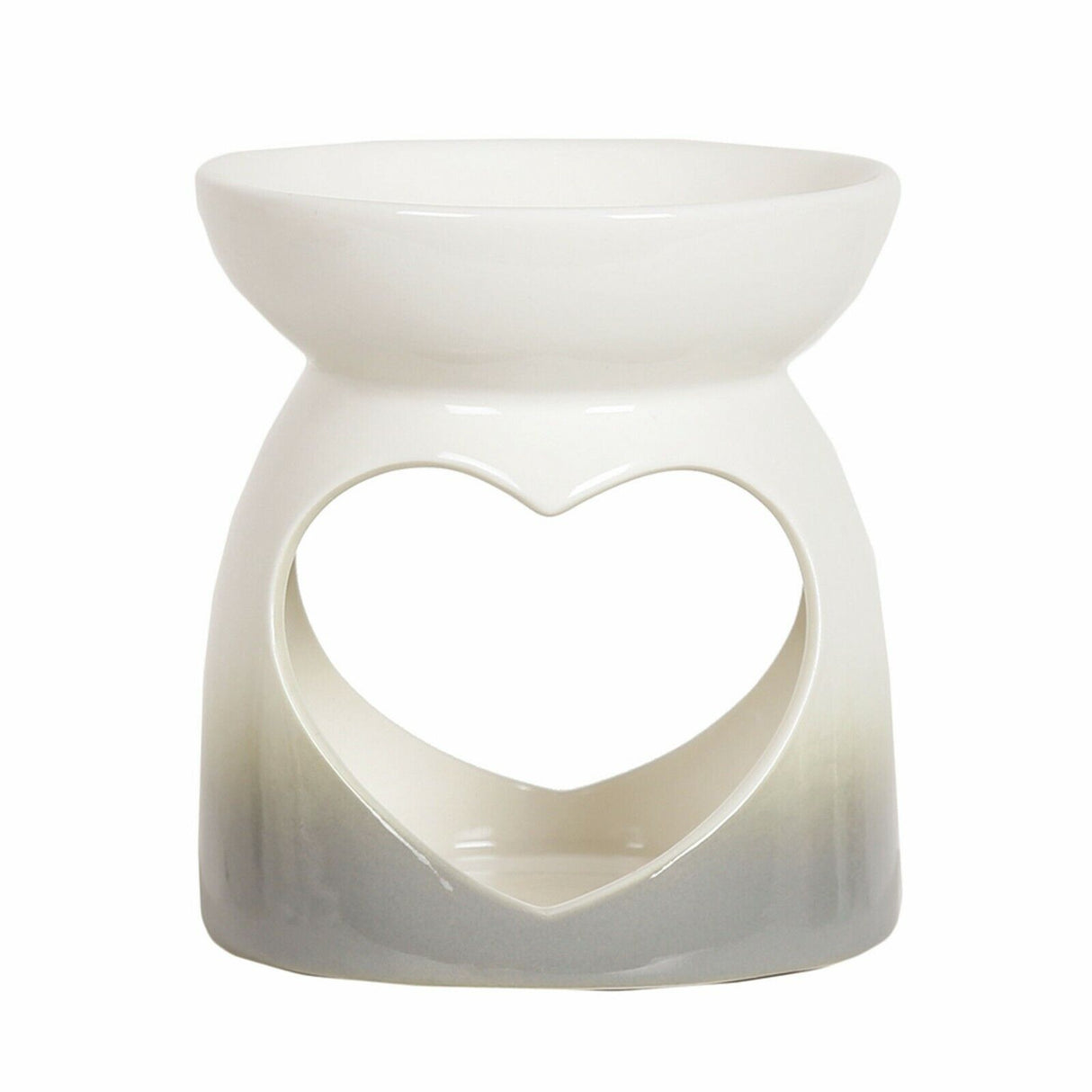 grey tealight wax melt burner