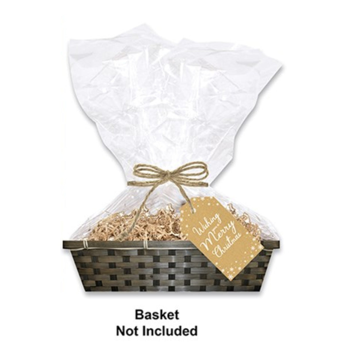 Kraft Christmas Hamper Gift Wrap Dressing Set
