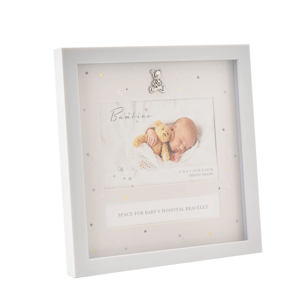 Bambino Hospital Bracelet Keepsake & Photo Frame 6" x 4"