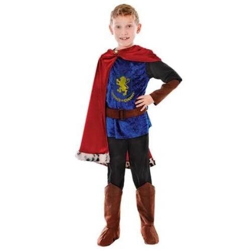 Childs Medieval Prince/Knight Fancy Dress Costume Age 6-9 Years