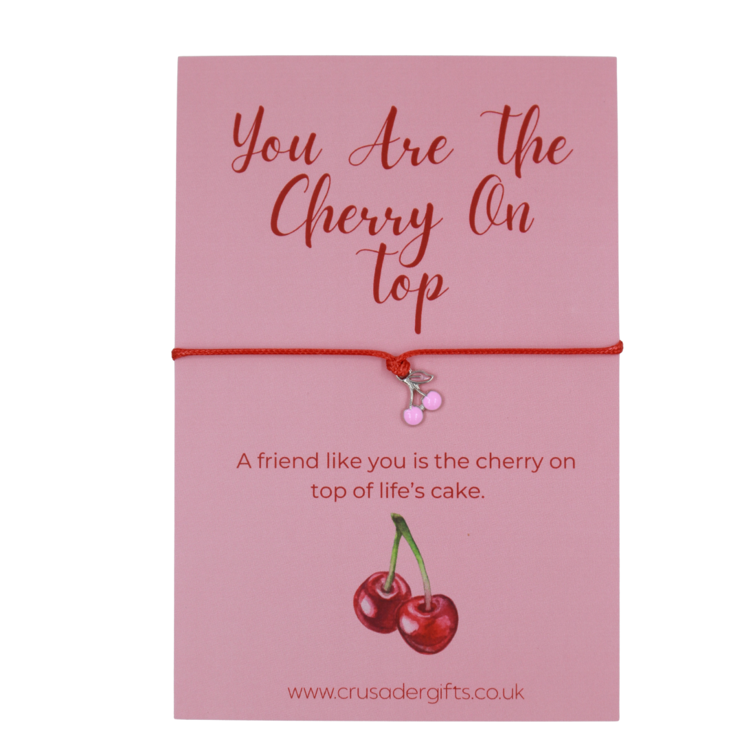 Woodside Home Living Keepsake Letterbox Bracelet - Cherry on top