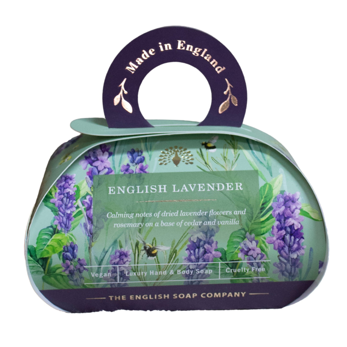 The English Soap Company Large Soap Bar Gift Box - English Lavender