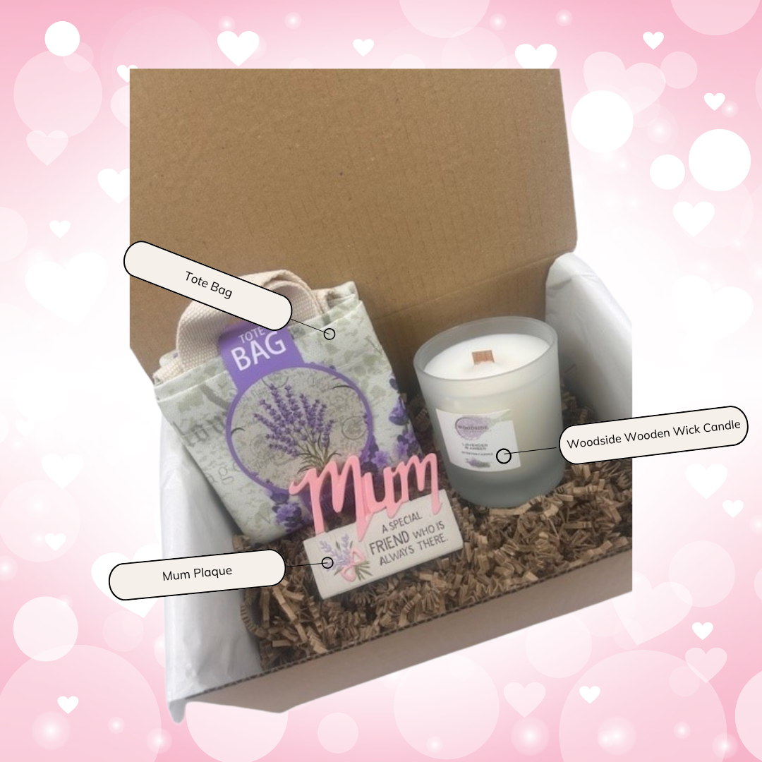 Mum - Lavender Home Fragrance Candle Treat Box Hamper