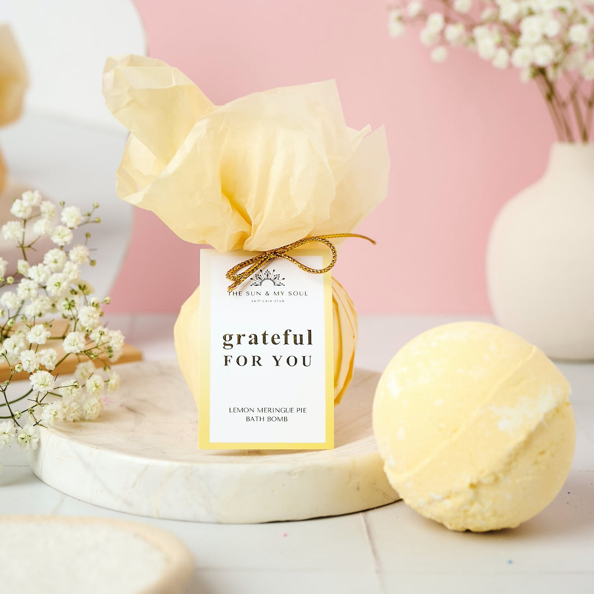 Sentiment Luxury Scented Bath Bomb Gift