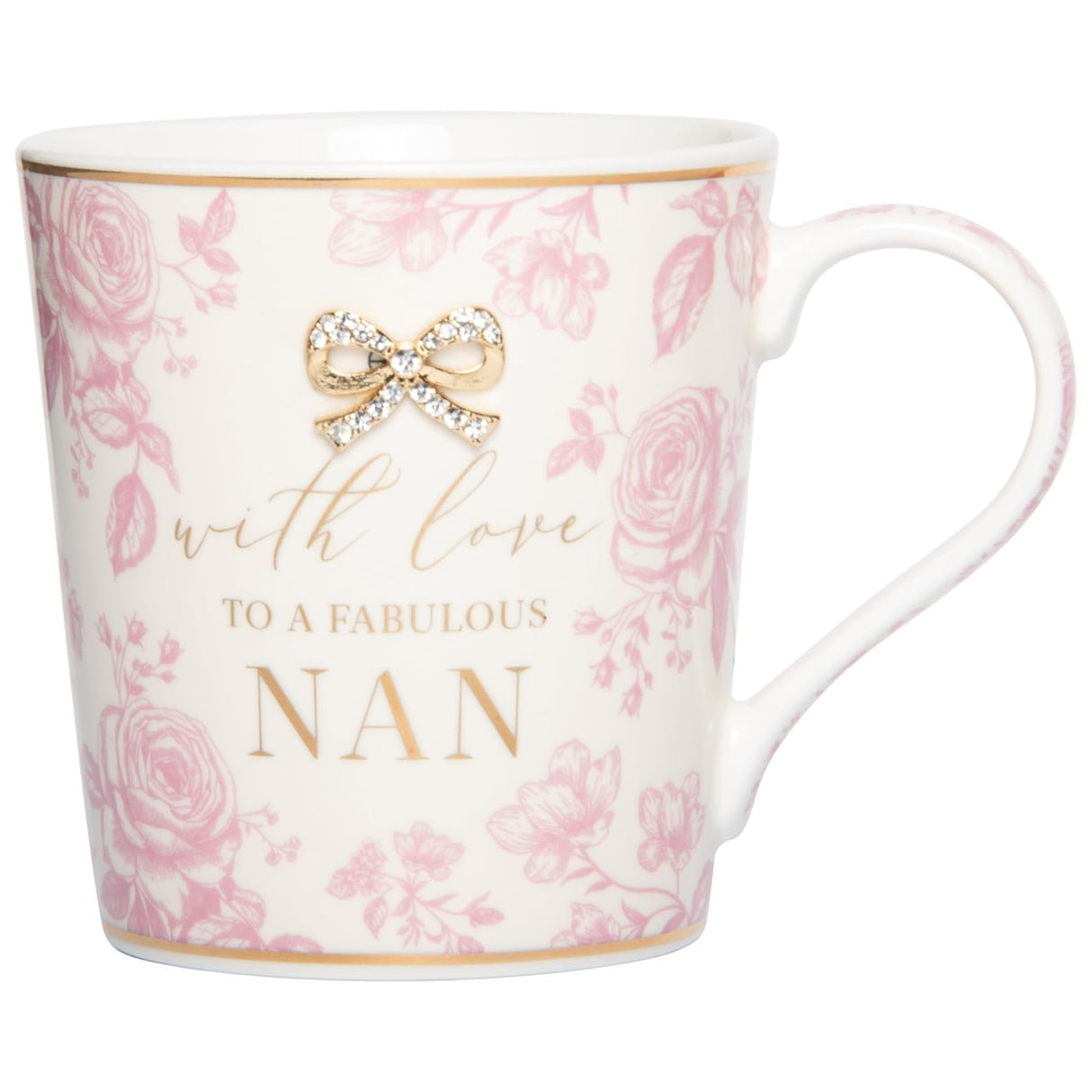 Fine China Mug with Bow embellishment - nan
