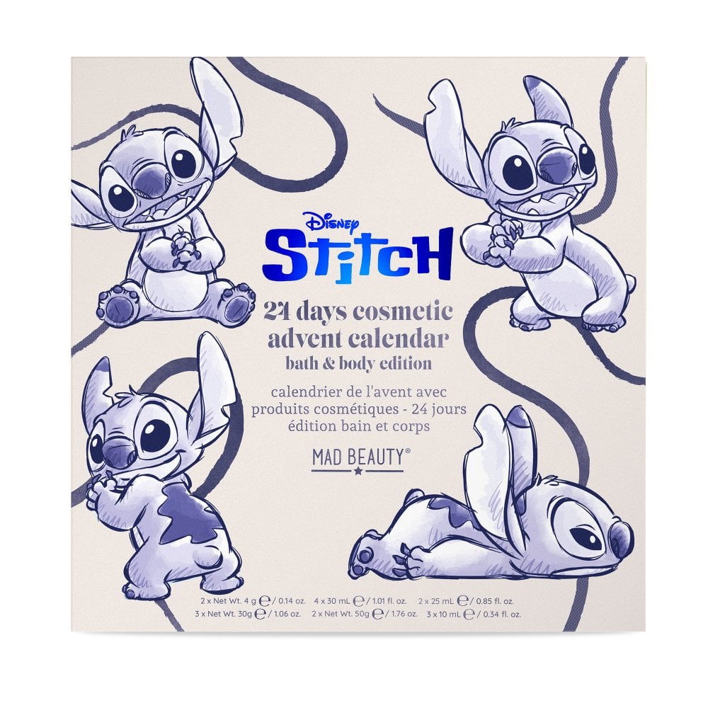 Mad Beauty Disney Stitch Advent Calendar Bath & Body Edition