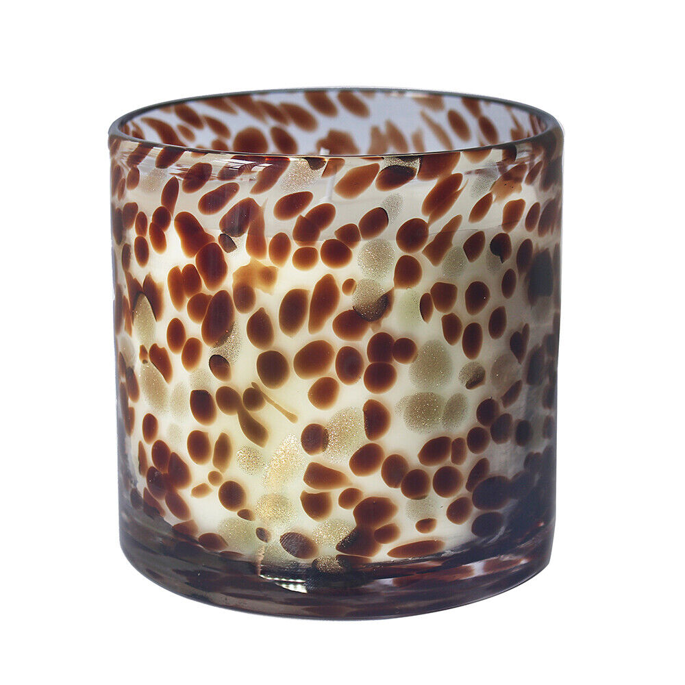 Desire Boutique Animal Print Glass Candle Jar - Various Fragrances