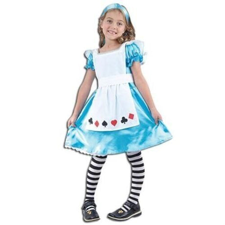 Childs Alice Costume Age 5-7 Years