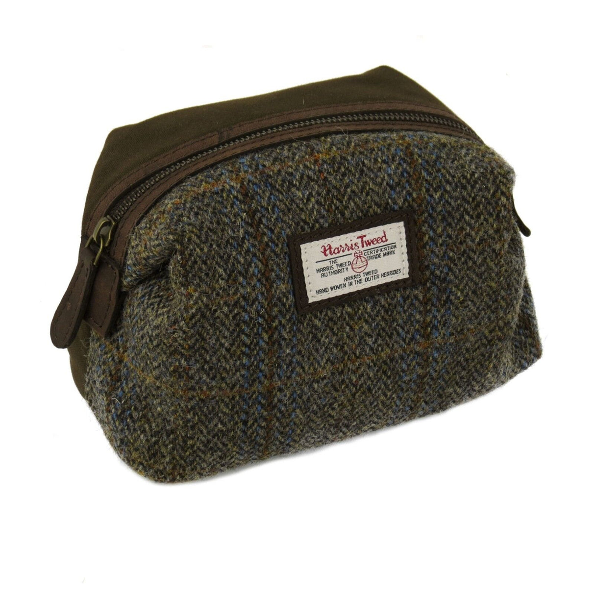 Harris Tweed Make Up & Cosmetics Bag: Carloway