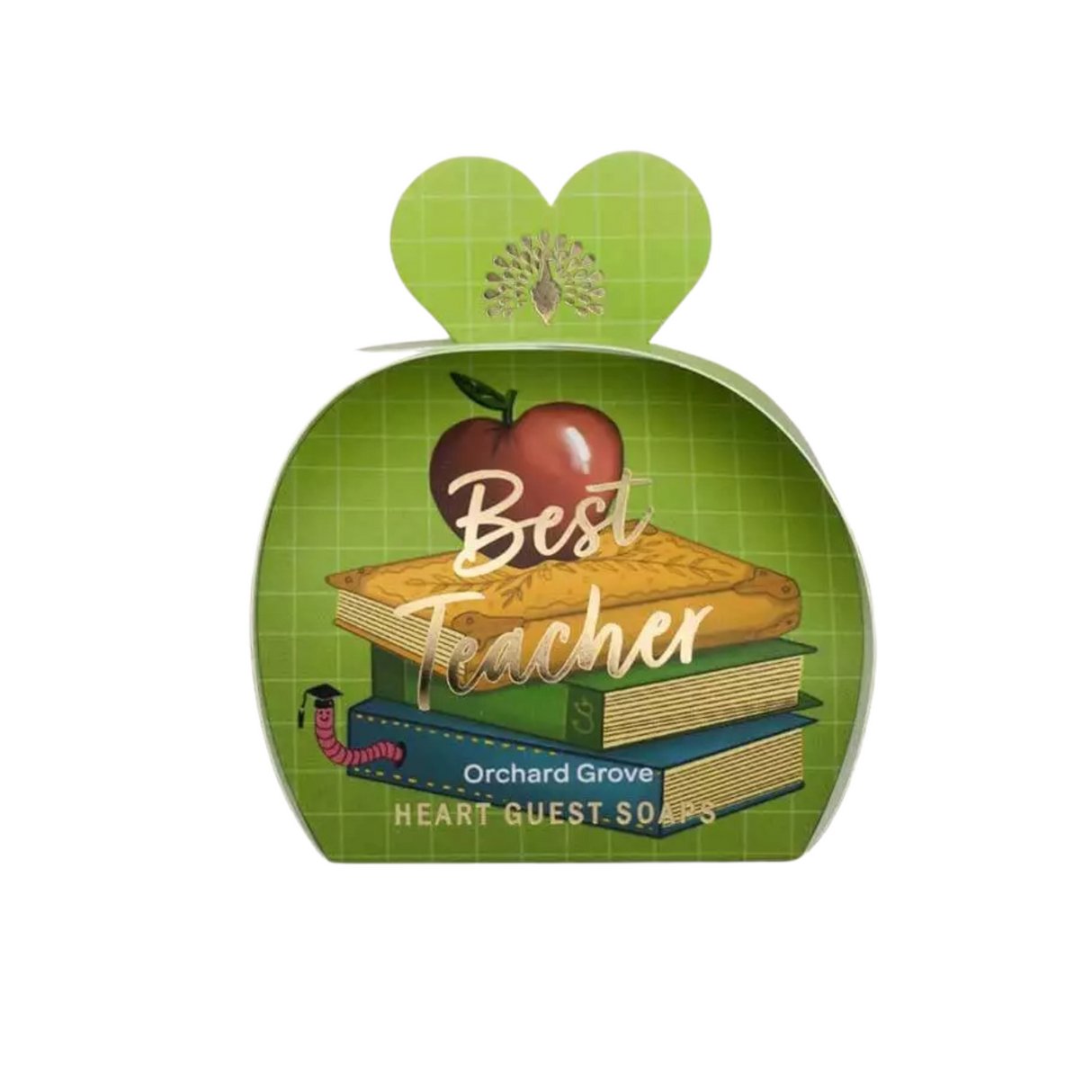 Occasions Soap Best Teacher 3 x 20g Mini Heart Shaped Soap Bars