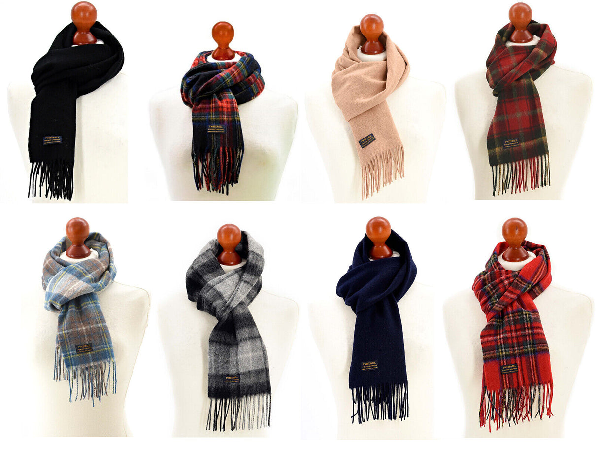 Tweedmill Lambswool Scarf - Various Designs