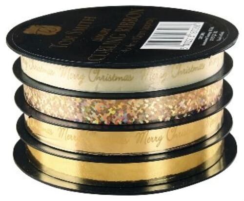 Tom Smith pack of 40 Luxury Gift Bows Various colours gold curling ribbon