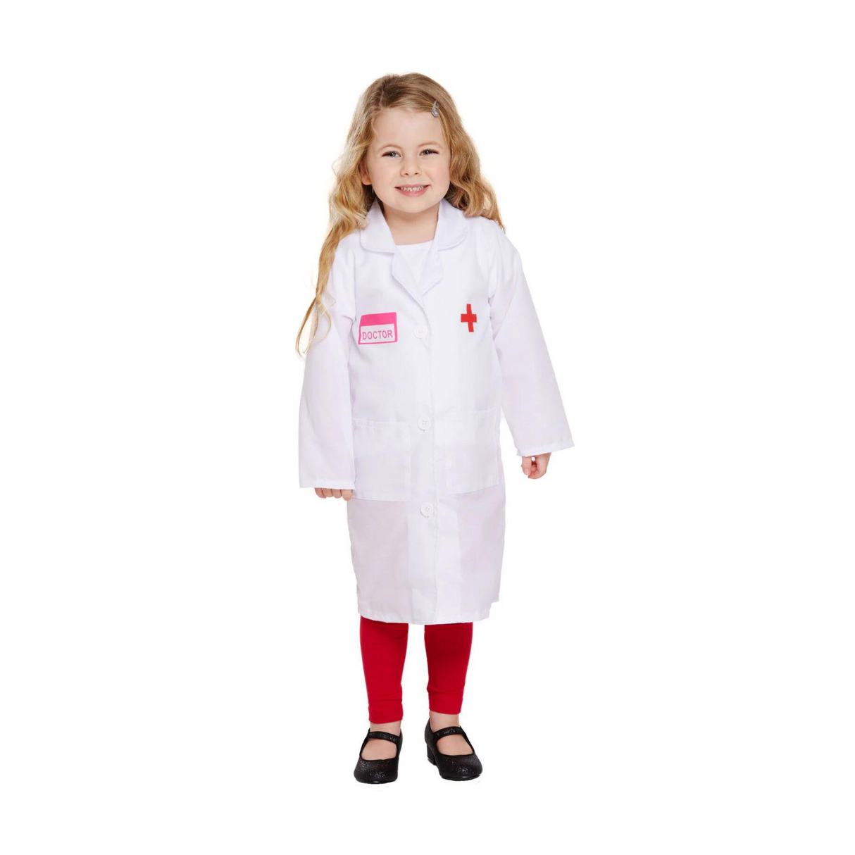 Doctor Girl Nurse Dr Lab Coat Kids Book Week Fancy Dress Costume