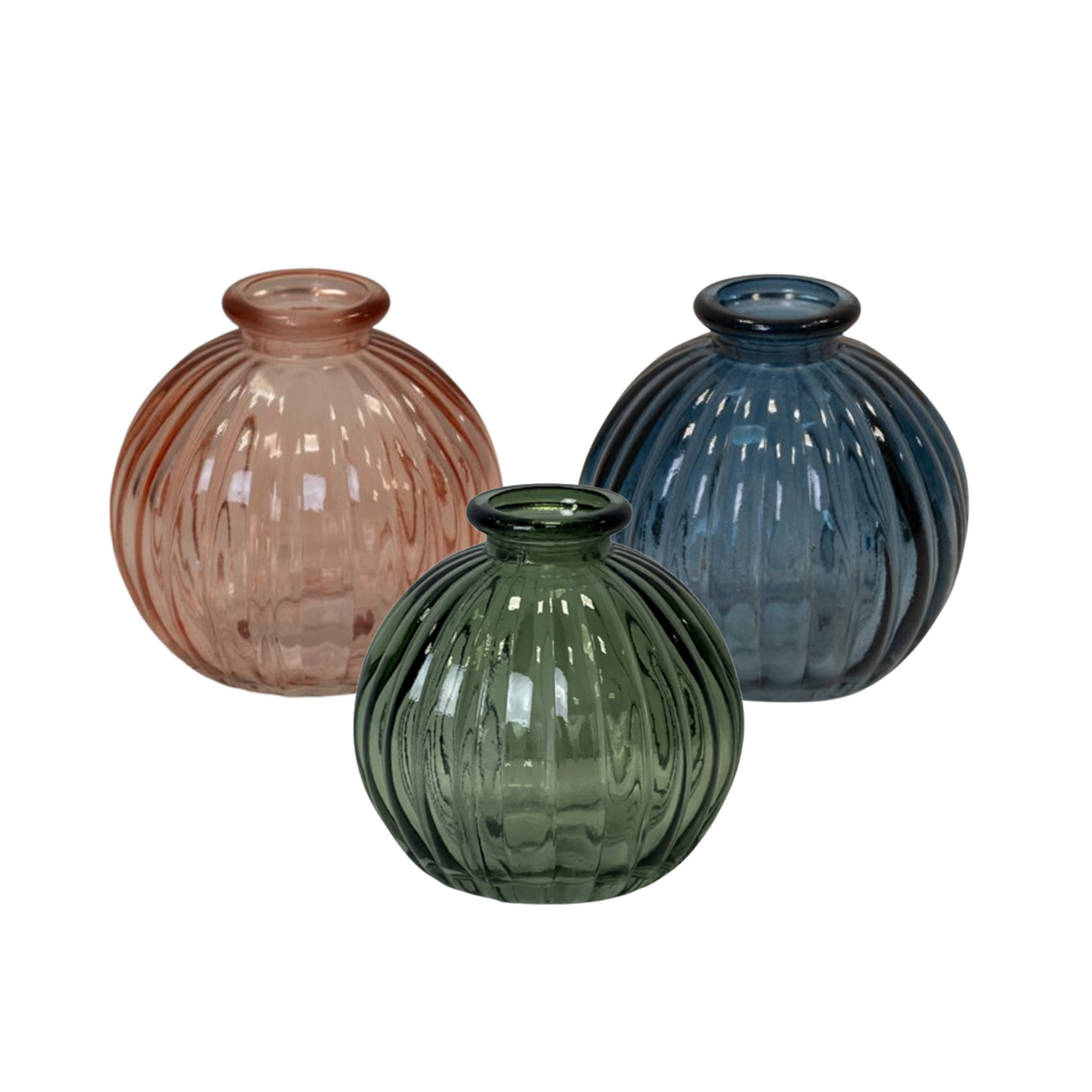 Satchville Glass Round Bottle