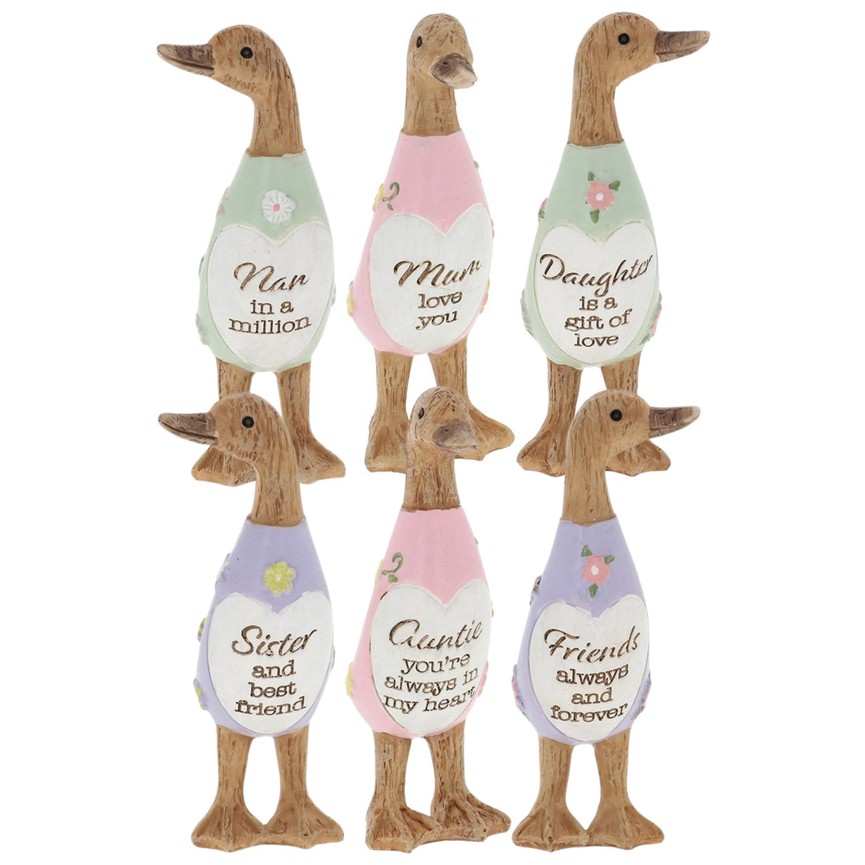 Sentiment Expression Duck Figurine