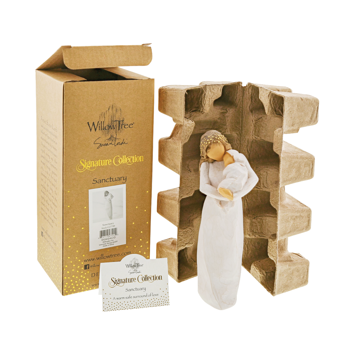 Willow Tree Sanctuary Figurine (Mother & Baby)