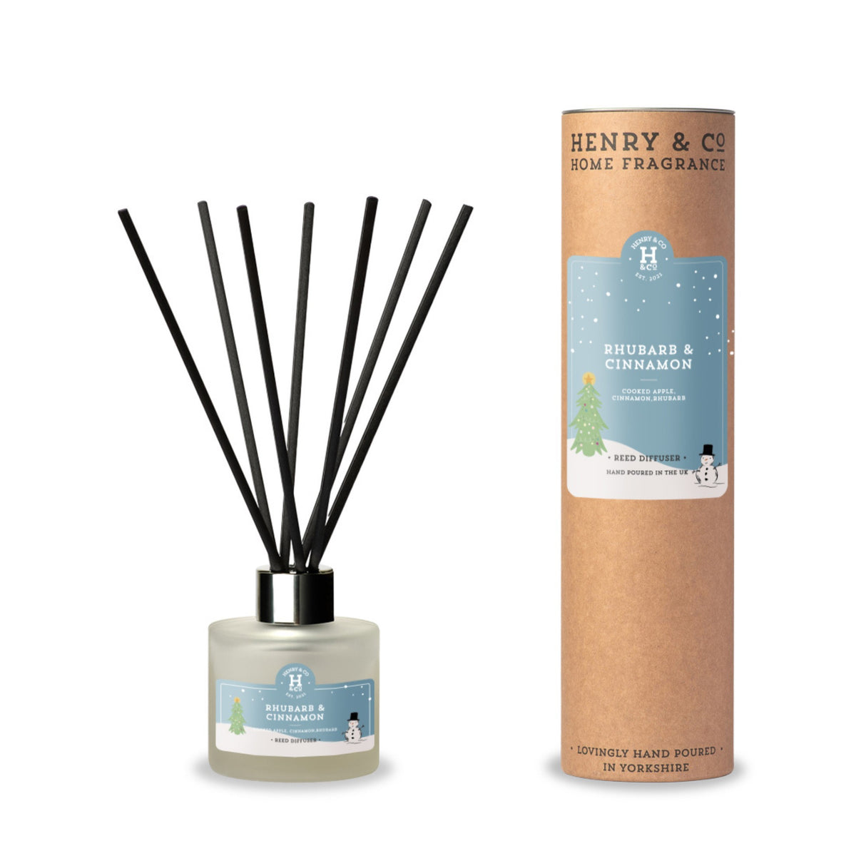 Henry & Co Reed Diffuser - rhubarb & cinnamon