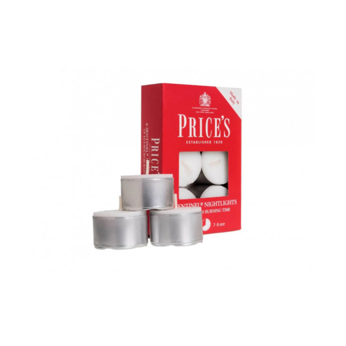 Price's Sentinel Nightlights Pack of 6