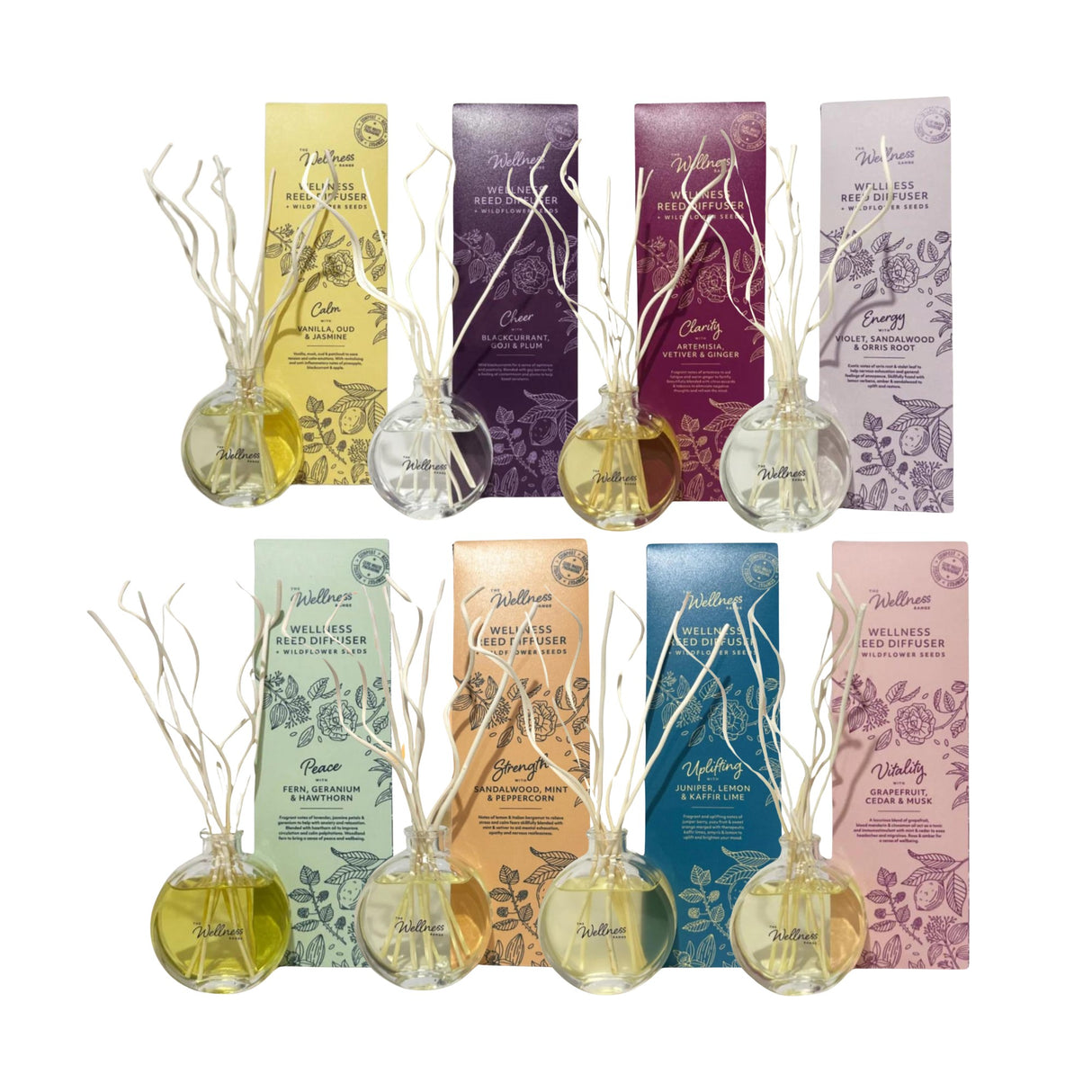 Potters Crouch Wellness Reed Diffuser - Various Fragrances