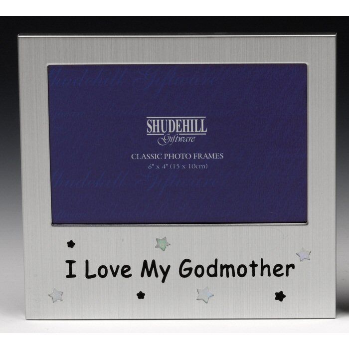 Message Photo Frame 6" x 4" - I Love My Godmother
