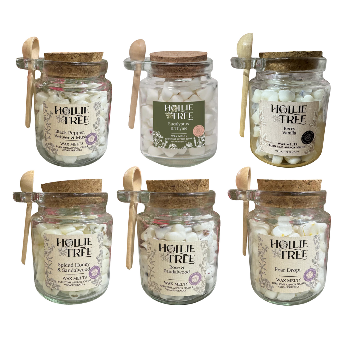 Hollie Tree Melting Pot Wax Melts Classic Collection