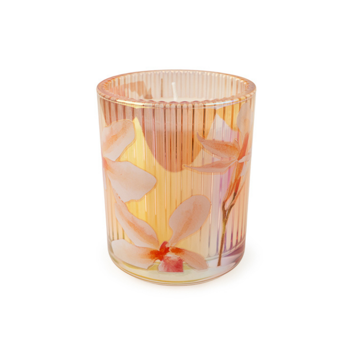 Candlelight Fresh Flowers Collection Ridged Candle - Various Fragrances