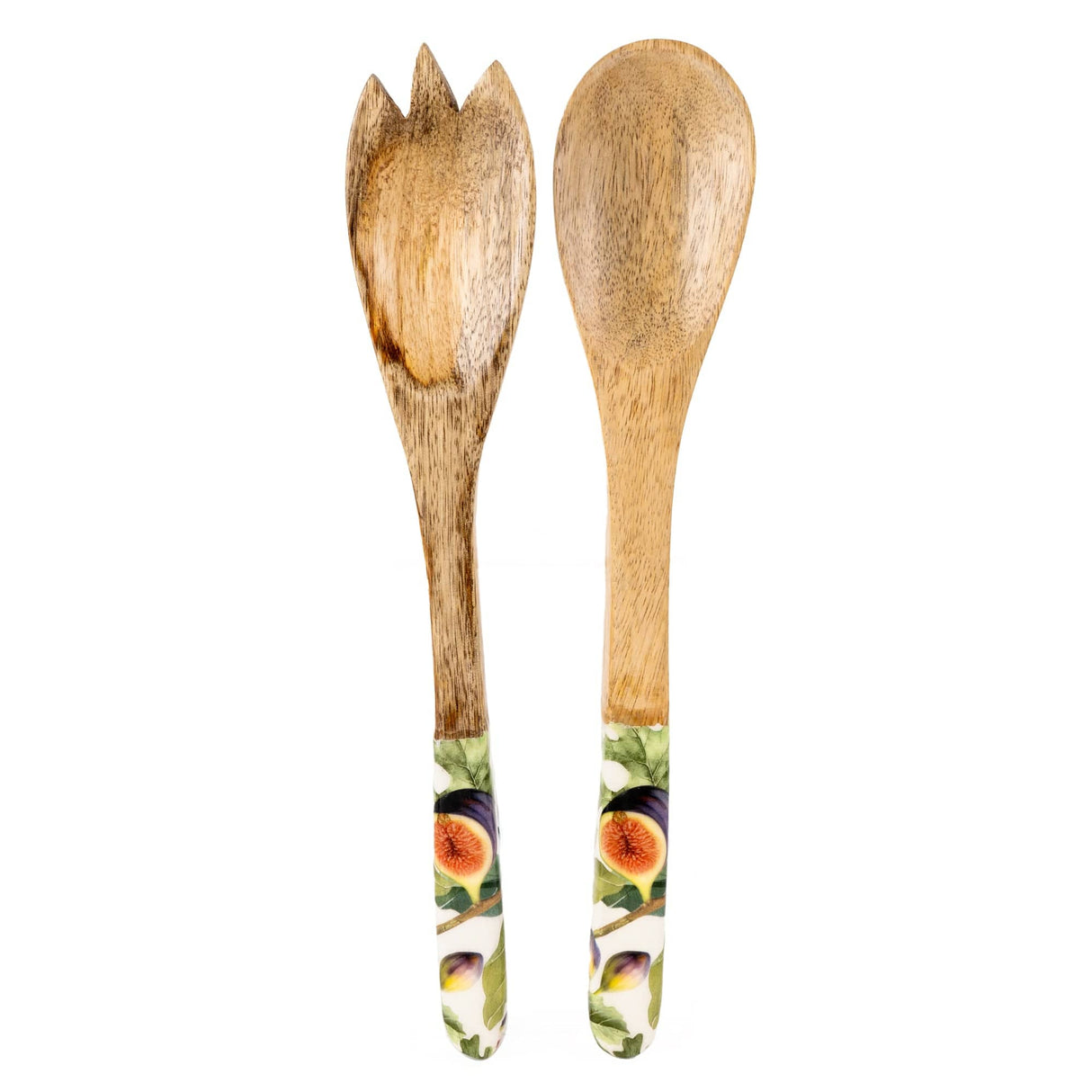 salad serving set fig design