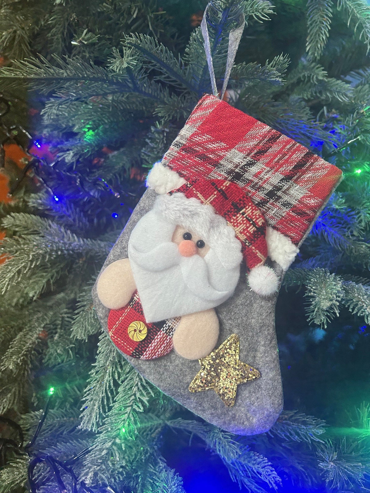 Woodside Home Living Mini Christmas Stocking santa