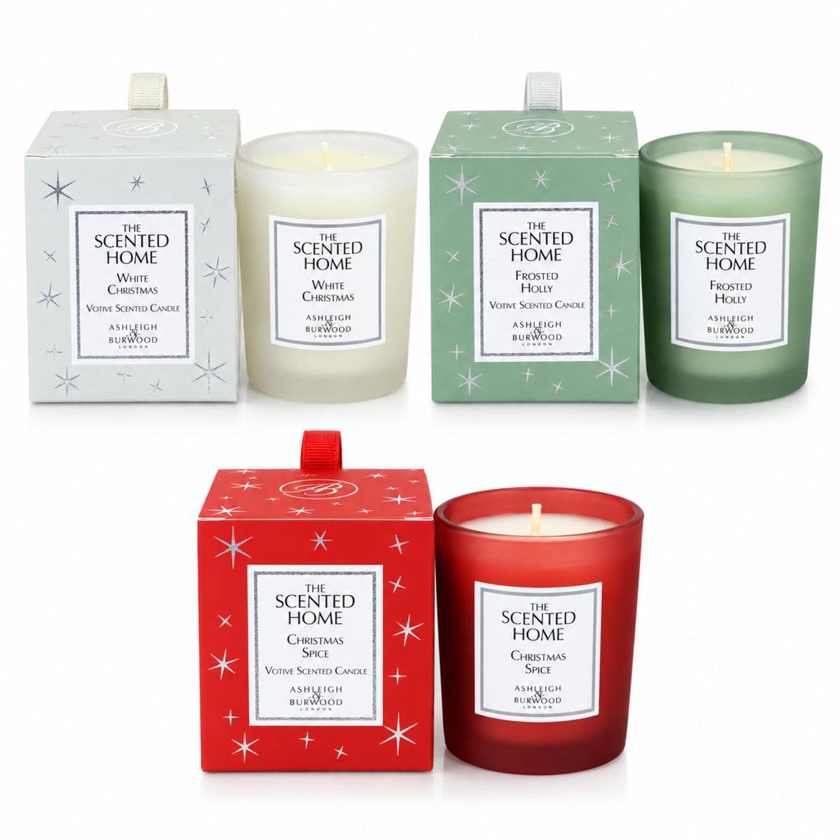 Ashleigh & Burwood Scented Home Votive Candle - Various Festive Fragrances