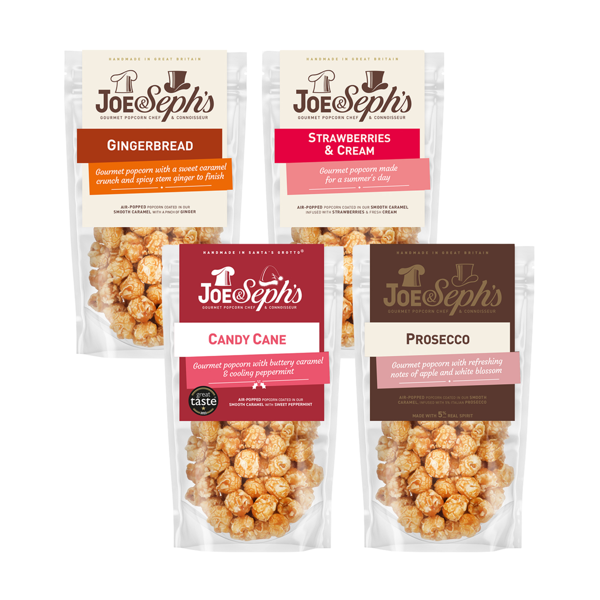 Joe & Seph's Popcorn Snack Packs 30g - Various Flavours