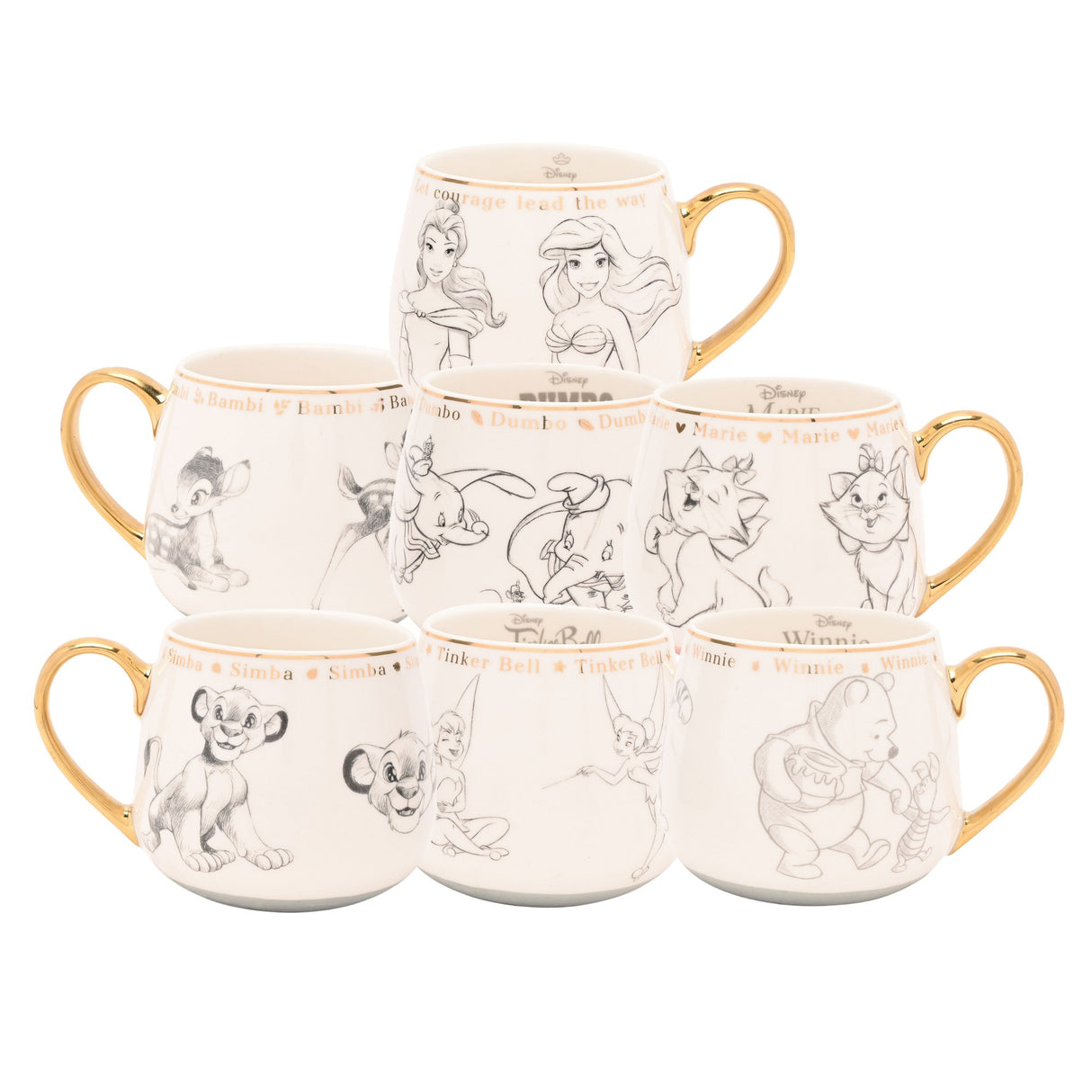 Disney Classic Collectable Mug - Various Characters