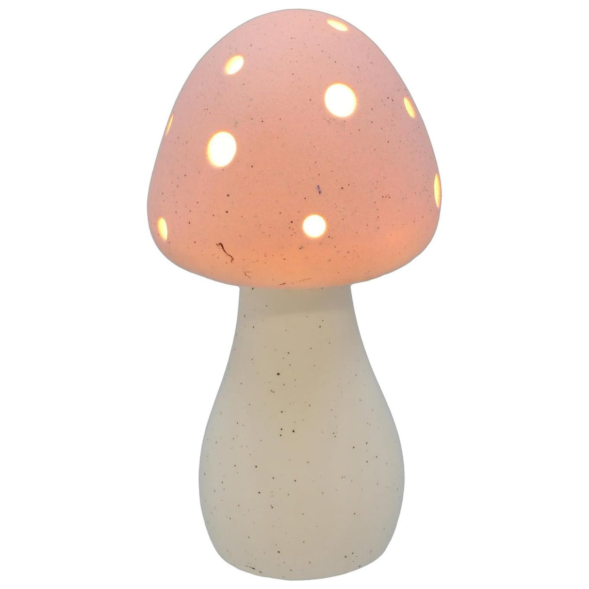 Mushroom Glow Lamp - Pink Matt (Medium)
