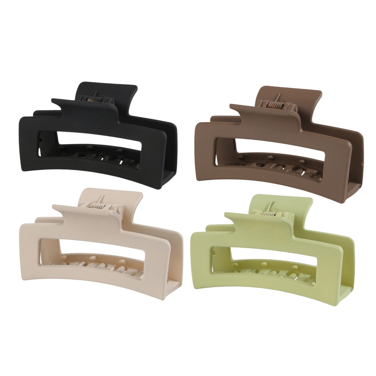 Krystina's Collection Square Claw Hair Clip - Various Colours