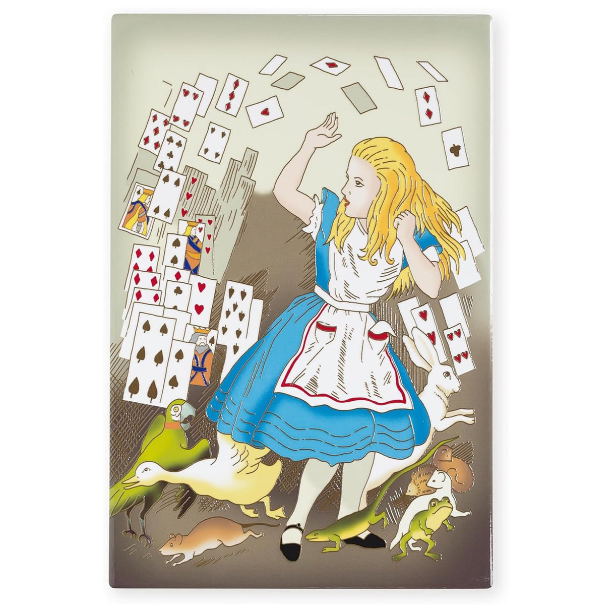 Art of Arora Alice in Wonderland Ceramic Tile 30cm x 20cm - Various Designs