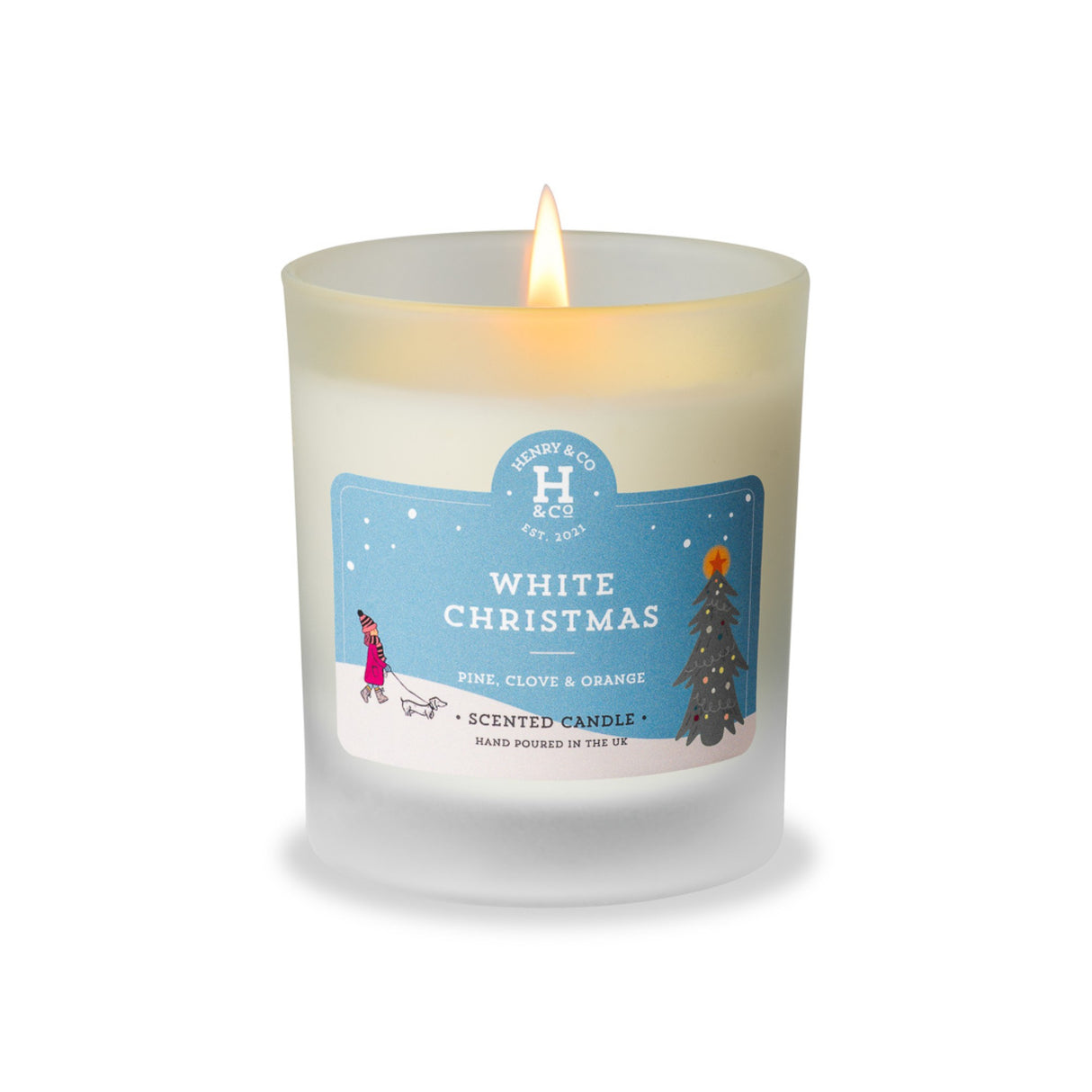 Henry & Co Scented Candle - Various Festive Fragrances