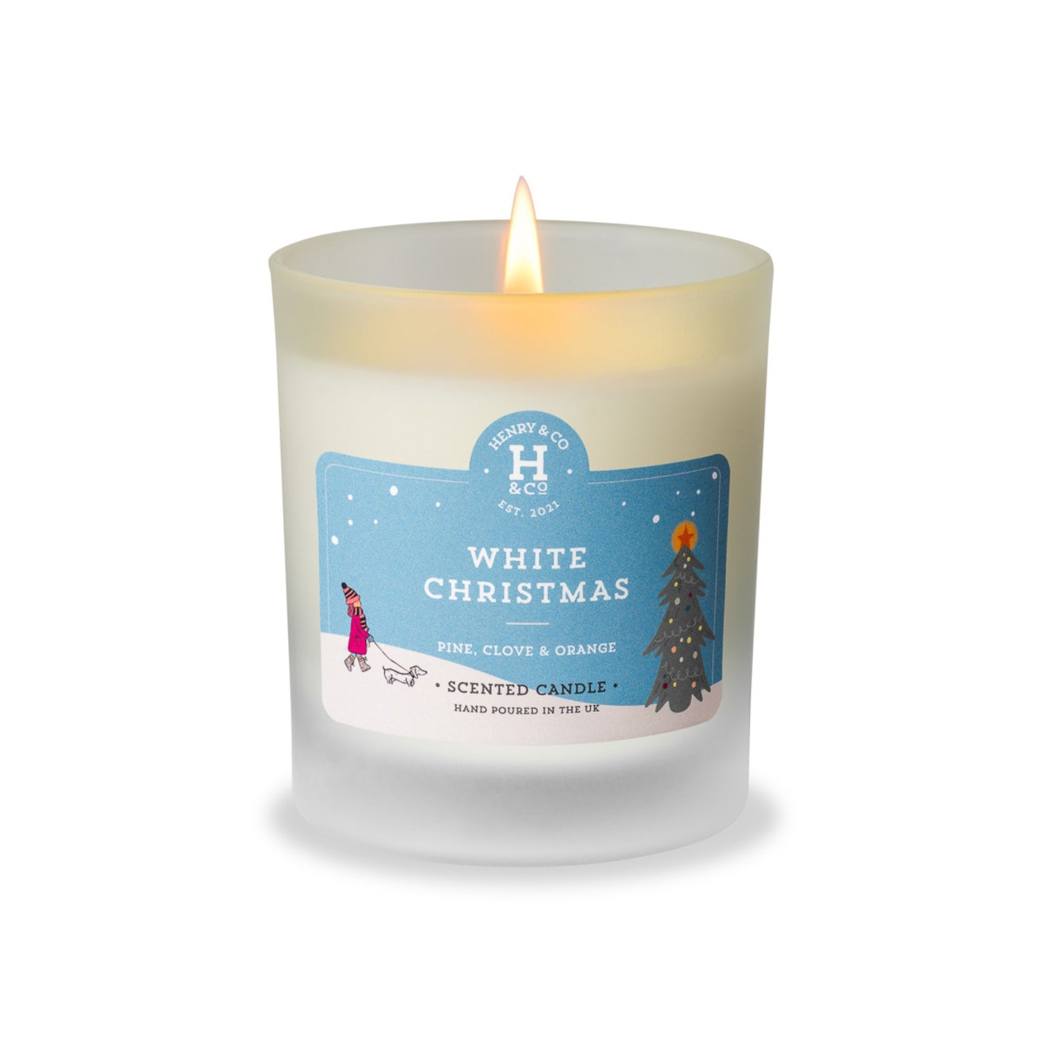 Henry & Co Scented Candle - Various Festive Fragrances