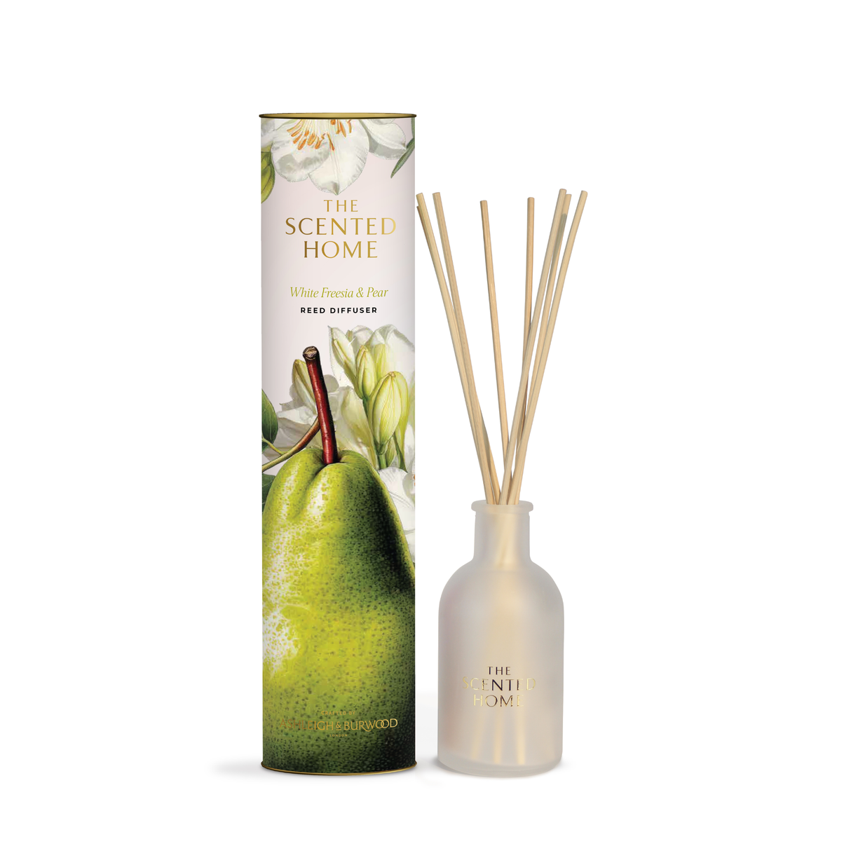 Ashleigh & Burwood New Scented Home Reed Diffuser - White Freesia & Pear