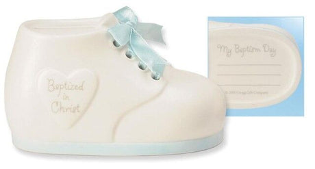 China Shoe Money Bank - Baby Boy Baptism