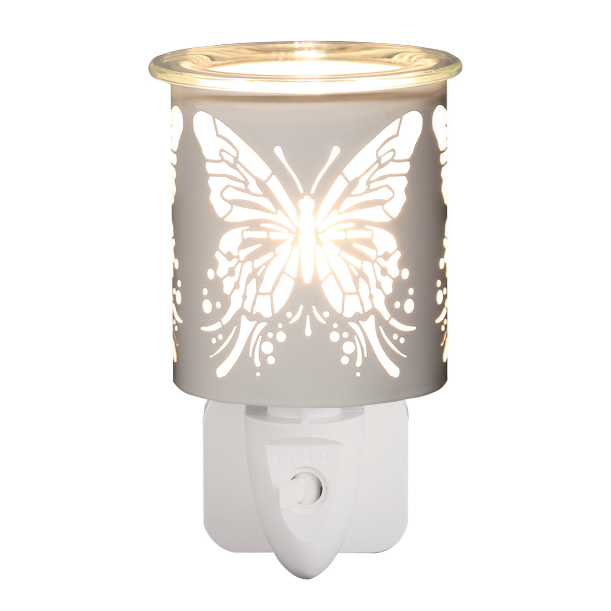 Aroma Electric Wax Melt Burner Plug In Butterfly Design - Various Colours