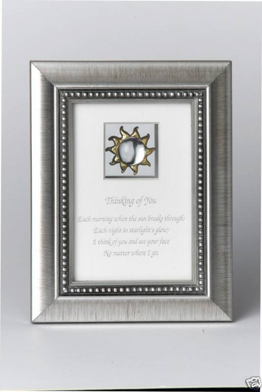 Expressions Sentiment Message in Frame - Thinking of You