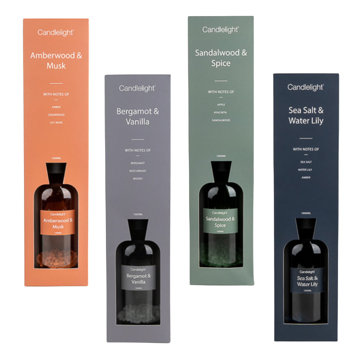 Candlelight 1000ml Luxury Reed Diffusers